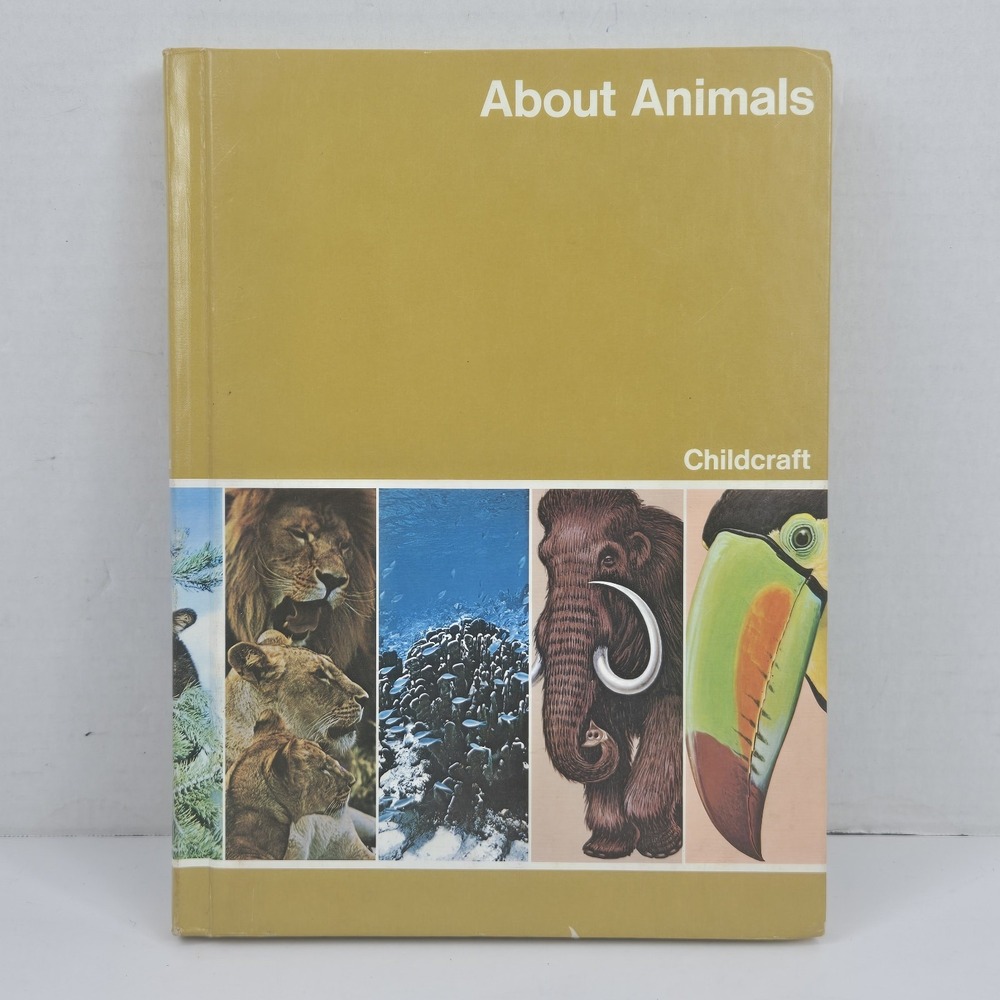 Vintage 1981 Childcraft The How And Why Library Vol 5 About Animals Book HC